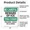 Signmission Safety Culture Sign, 3.5 in Width, Vinyl Decal, Rectangle, Bilingual OS-2PACK-BC-D-35-L-10011 - alternate 5